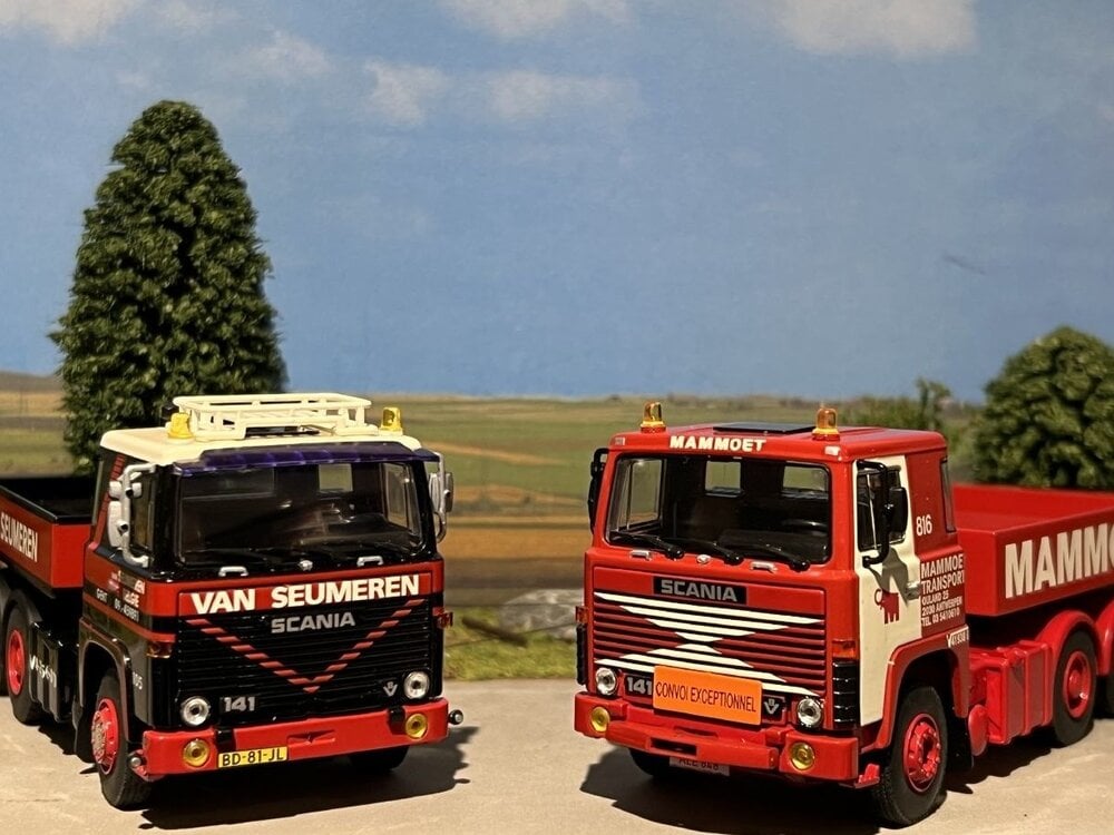 Mammoet store WSI Scania 141 w/ballast box Classics box MAMMOET / VAN SEUMEREN