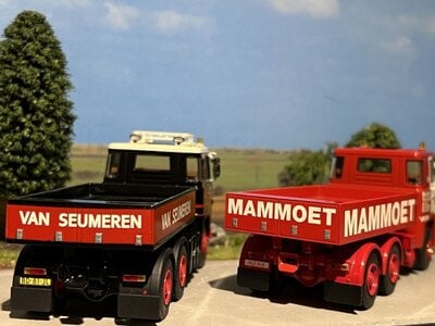 Mammoet store WSI Scania 141 w/ballast box Classics box MAMMOET / VAN SEUMEREN