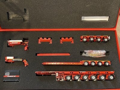Mammoet store WSI Trailer set MAMMOET