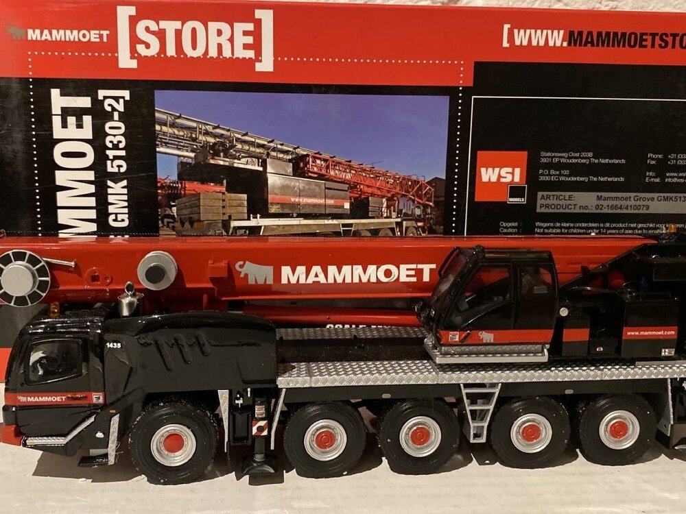 Mammoet store WSI Grove GMK 5130-2 Mobile Crane MAMMOET