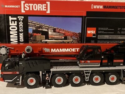 Mammoet store WSI Grove GMK 5130-2 Mobile Crane MAMMOET