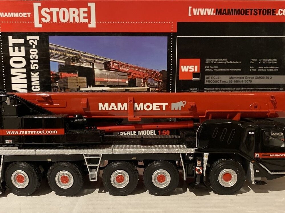 Mammoet store WSI Grove GMK 5130-2 Mobile Crane MAMMOET