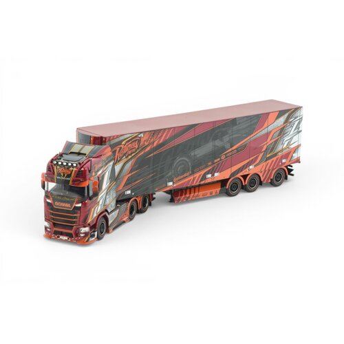 Tekno Tekno Scania NGS Highline 6x4 met 3-assige koeltrailer RISTIMAA "ICEMAN"
