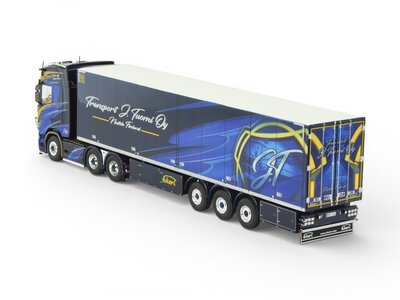 Tekno Tekno Scania Next Gen S520 Highline with 3-axle Ekeri reefer trailer TUOMI