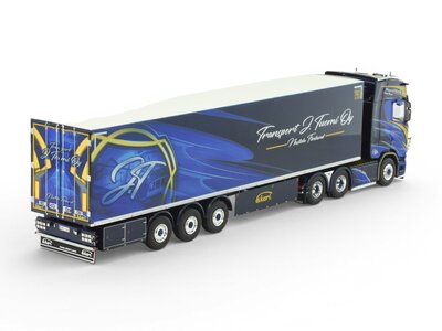 Tekno Tekno Scania Next Gen S520 Highline with 3-axle Ekeri reefer trailer TUOMI