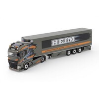Tekno DAF XG+ met 3-assige koeloplegger PATRICK HEIM TRANSPORTE