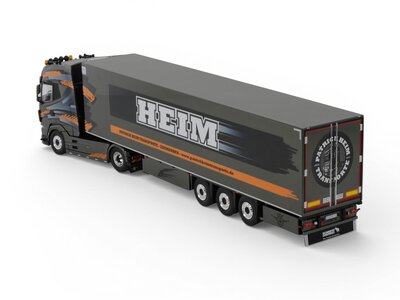 Tekno Tekno DAF XG+ met 3-assige koeloplegger PATRICK HEIM TRANSPORTE