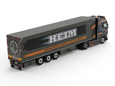 Tekno Tekno DAF XG+ met 3-assige koeloplegger PATRICK HEIM TRANSPORTE