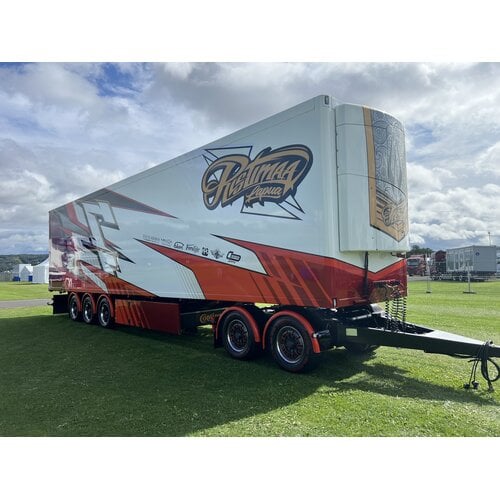 Tekno Tekno Losse (resin) trailer  - 2nd trailer on the  Ristimaa Iceman 85092 RISTIMAA "ICEMAN"
