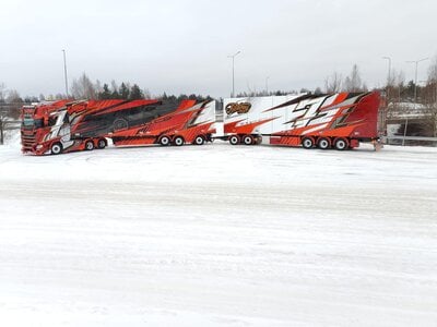 Tekno Tekno Losse (resin) oplegger - Toevoeging op de Ristimaa Iceman 85092 RISTIMAA "ICEMAN"