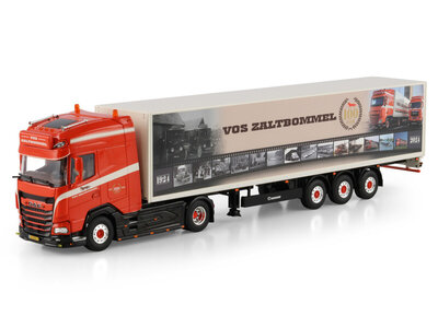 WSI WSI DAF XG+ 4X2 with 3-axle box trailer VOS ZALTBOMMEL