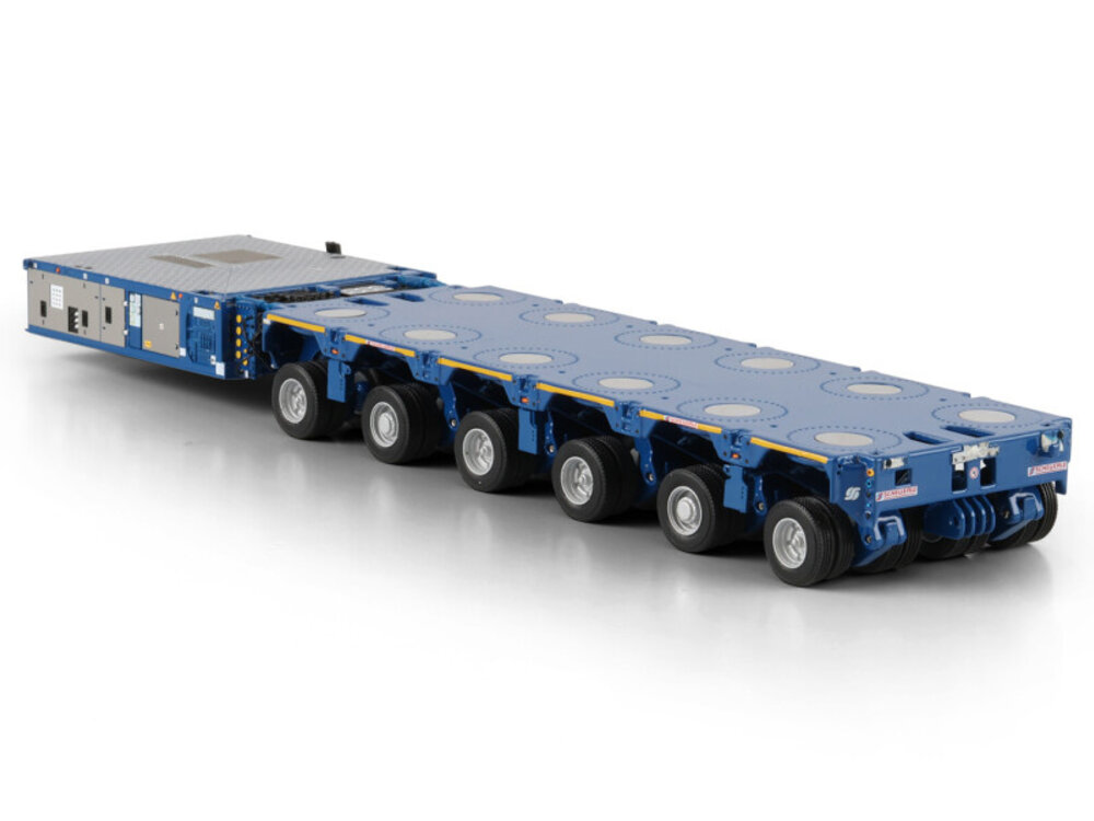 WSI WSI 6-axle scheuerle intercombi spe bleu PREMIUM LINE
