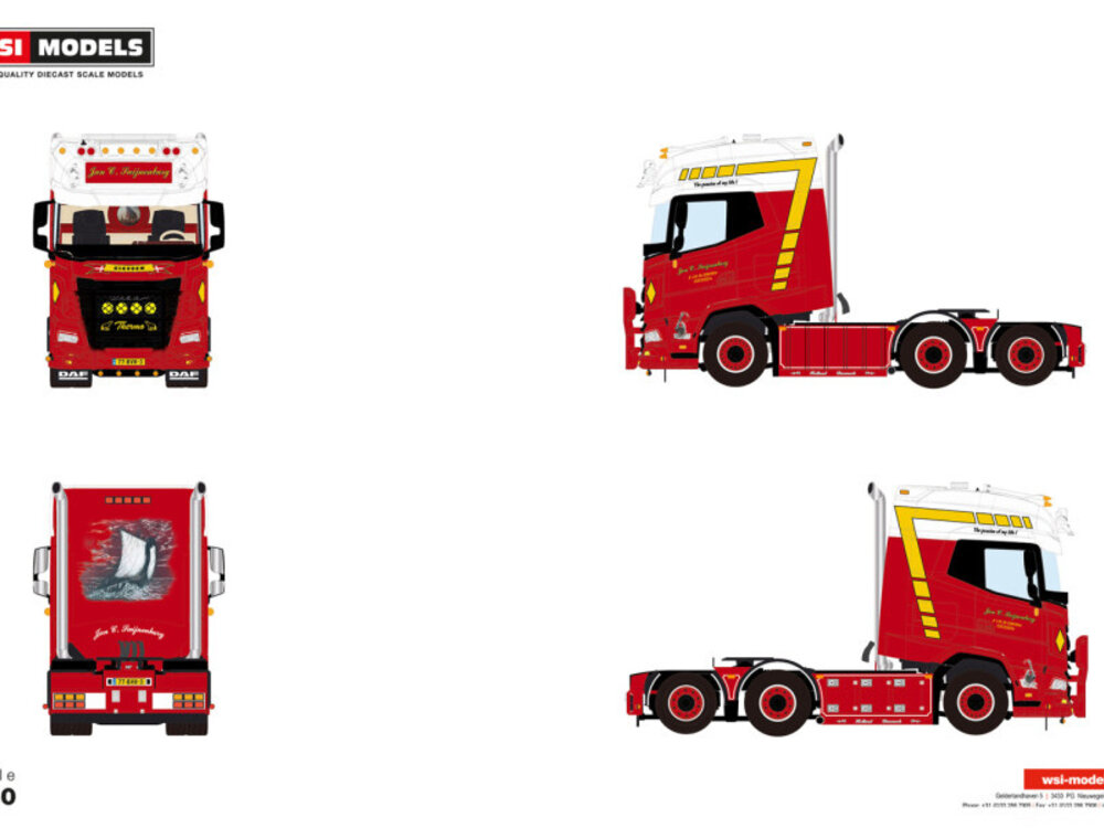 WSI WSI DAF XG+ 6x2 JAN C. SWIJNENBURG