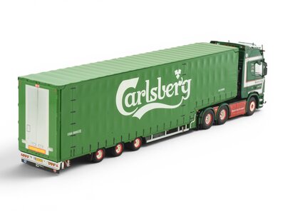 Tekno Tekno Scania Next Gen R590 Highline met 3-assige volume trailer HENDRIK EEG