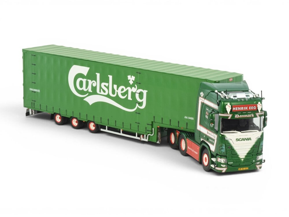 Tekno Tekno Scania Next Gen R590 Highline with 3-axle trailer HENDRIK EEG