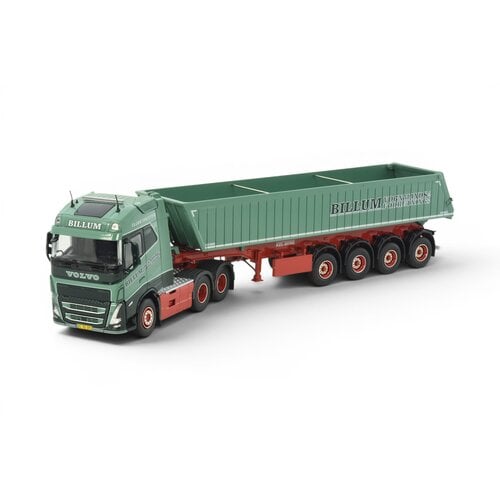 Tekno Tekno Volvo FH05 Globetrotter 6x2 with 4-axle Danish tipper trailer BILLUM