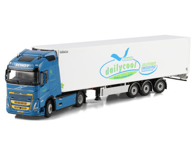 WSI WSI Volvo FH5 Globetrotter 4x2 with 3-axle tridec reefer trailer DAILYCOOL