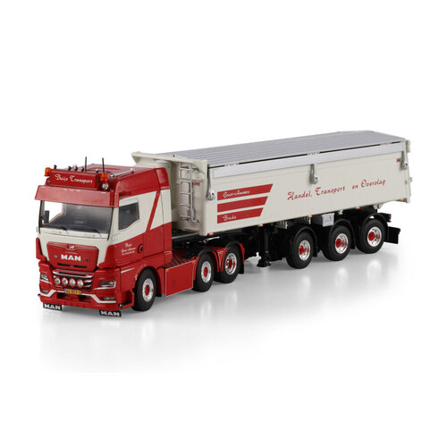 WSI WSI MAN TGX GM 6x2  with 3-axle tipper trailer BUIJS TRANSPORT