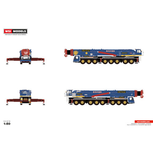 WSI WSI Liebherr LTM 1500-8.1 Mobile crane DENZAI