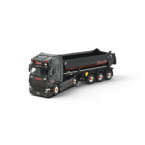 Tekno Tekno Scania NGR Highline 4x2 trek met 3-as Meiler kipper ZAUGG