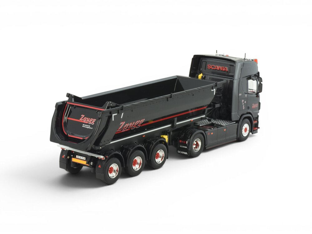 Tekno Tekno Scania NGR Highline 4x2 tractor with 3-axle Meiler tipper ZAUGG