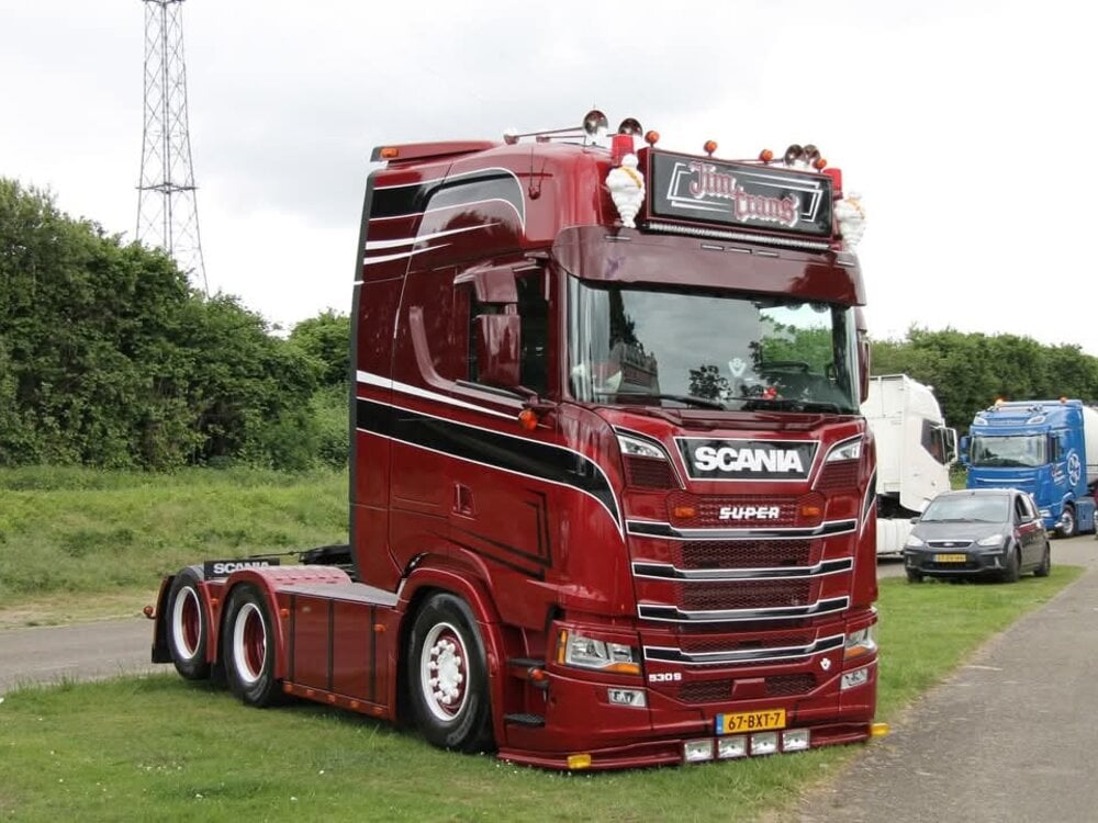 Tekno Tekno Scania NGS 530 6x2 trekker JIM TRANS