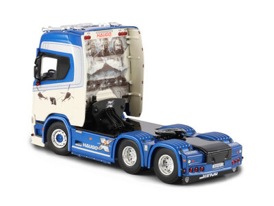 WSI WSI Scania S Highline 6x4 with 3-axle Semi- lowloader + ramps HAUGO SPESIALOPPDRAG