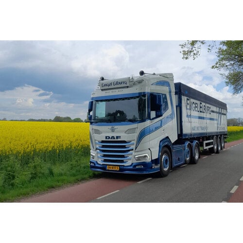 WSI WSI DAF XF SH  6x2 met  3-assige belt  trailer ENGEL ELBURG
