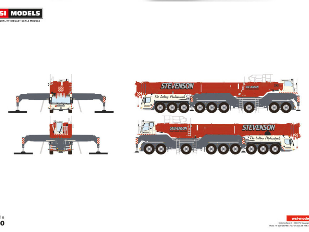 WSI WSI Liebherr LTM 1750-9.1 STEVENSON CRANE