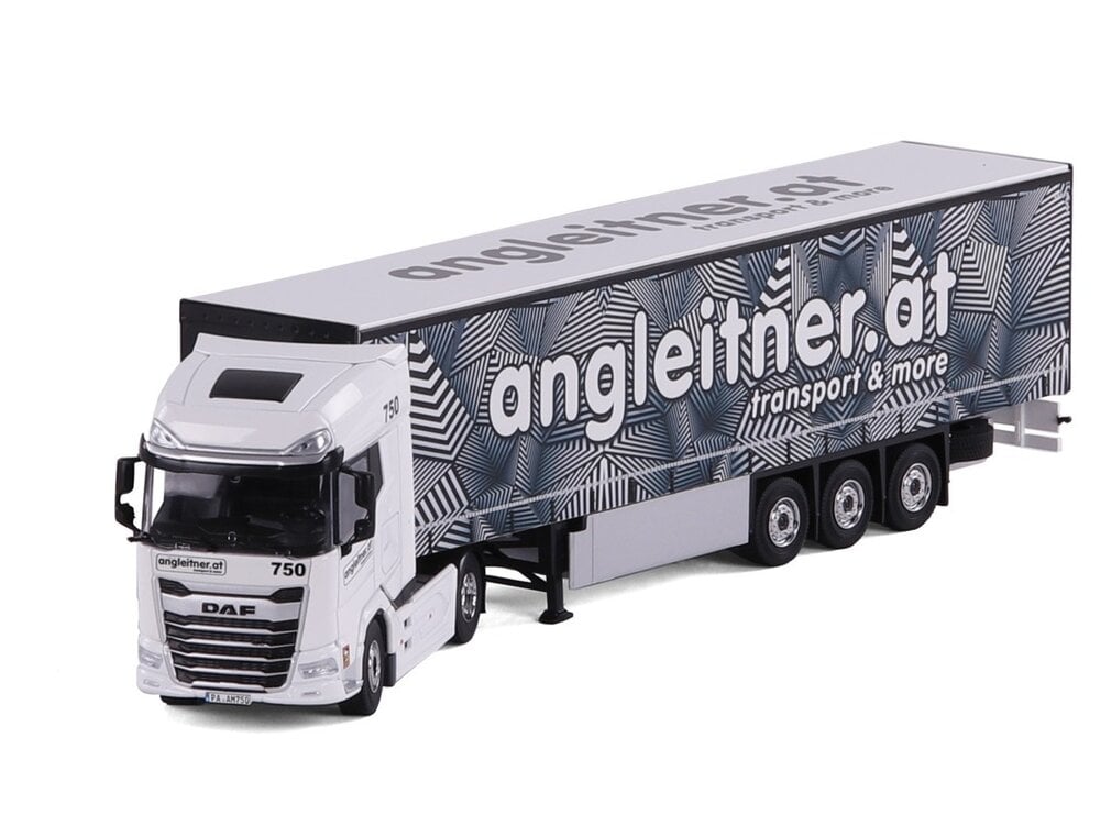 Cavallino Cavallino DAF XG+ 4x2 met 3-as schuifzeilen oplegger ANGLEITNER