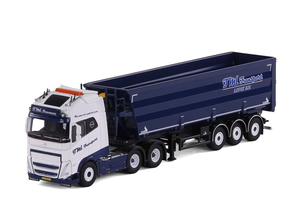 Cavallino Cavallino Volvo FH5 Glob. XL met 3-as schroot kipper oplegger TML TRANSPORT
