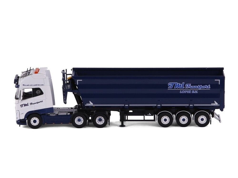 Cavallino Cavallino Volvo FH5 Glob. XL met 3-as schroot kipper oplegger TML TRANSPORT