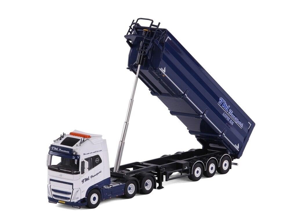 Cavallino Cavallino Volvo FH5 Glob. XL met 3-as schroot kipper oplegger TML TRANSPORT