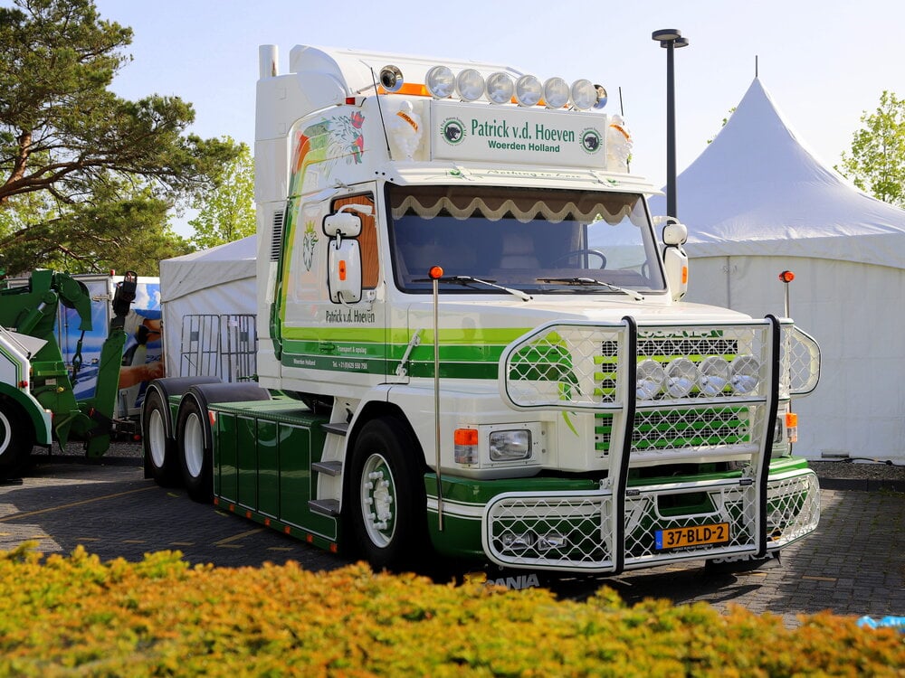 Tekno Tekno Scania Torpedo 143 6x2 sleepas PATRICK VAN DEN HOEVEN