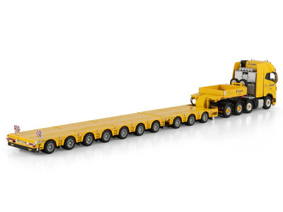 WSI WSI Volvo FH5 Glob. XL 8x4 SL with 7-axle lowloader + 3-axle dolly STANGE