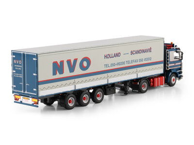 WSI WSI Scania 142M 4x2 with 3-axle curtainside trailer B.W. SLIK TRANSPORT / NVO