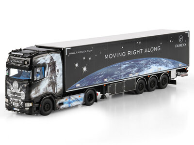 WSI WSI Scania S Higline 4x2 + 3-axle box trailer FAIREXX