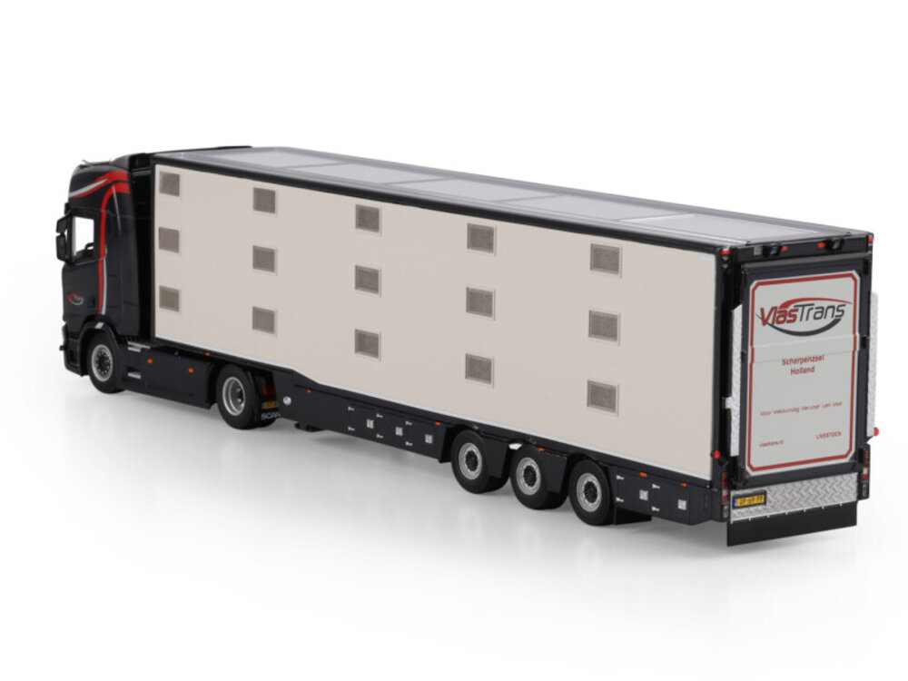 WSI WSI Scania R Highline 4x2 iso therm vee oplegger VLASTRANS