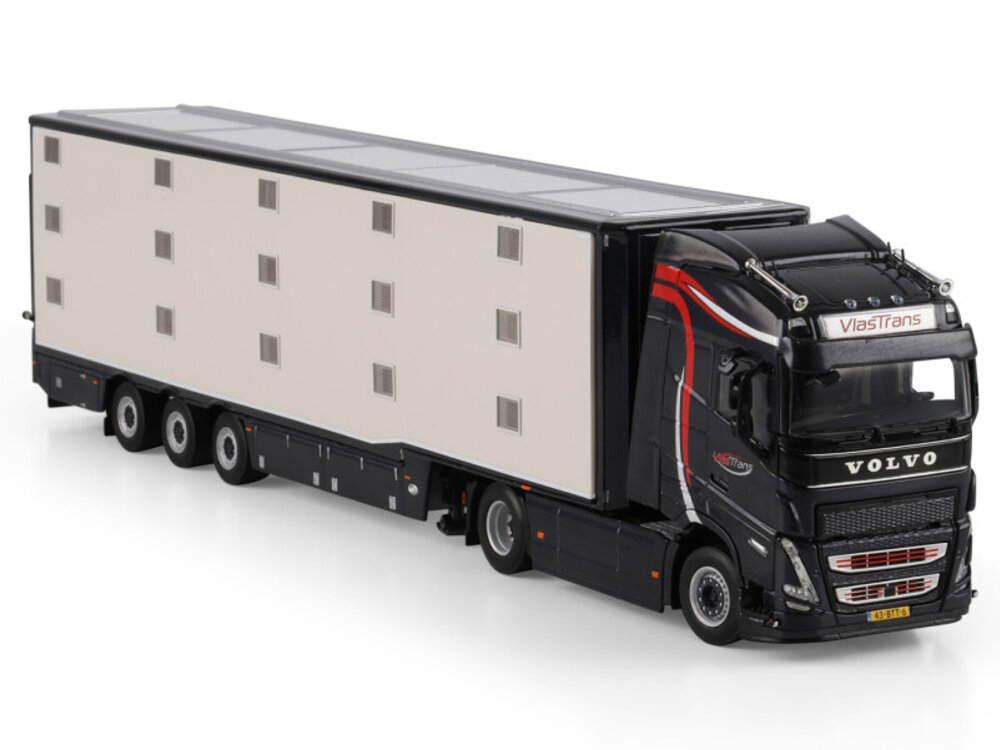 WSI WSI Volvo FH5 Globetrotter 4x2 with 3-axle live stock trailer VLASTRANS