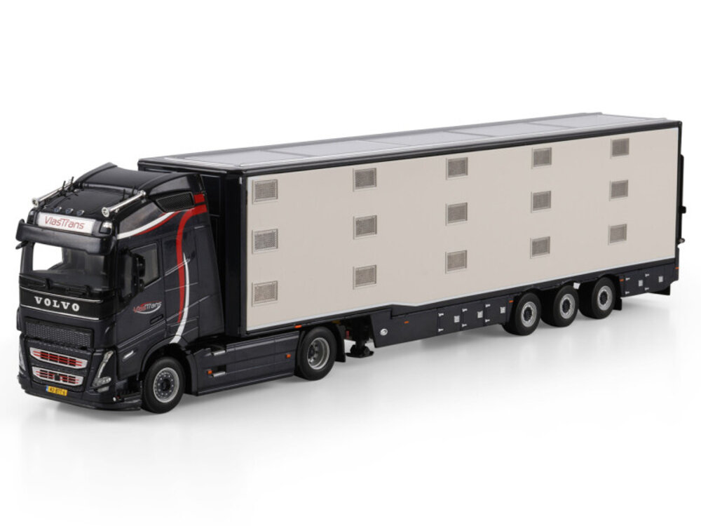 WSI WSI Volvo FH5 Globetrotter 4x2 with 3-axle live stock trailer VLASTRANS