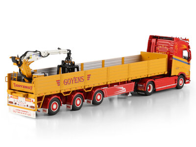 WSI WSI Volvo FH Aero Glo. 4x2 + 3-axle brick trailer GOYENS