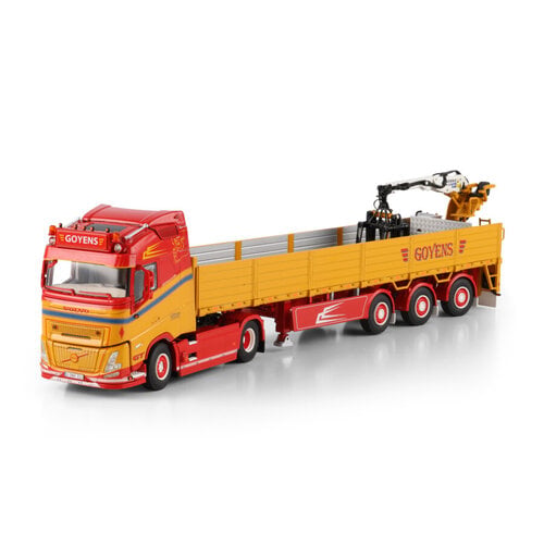 WSI WSI Volvo FH Aero Glo. 4x2 + 3-as stenen oplegger GOYENS