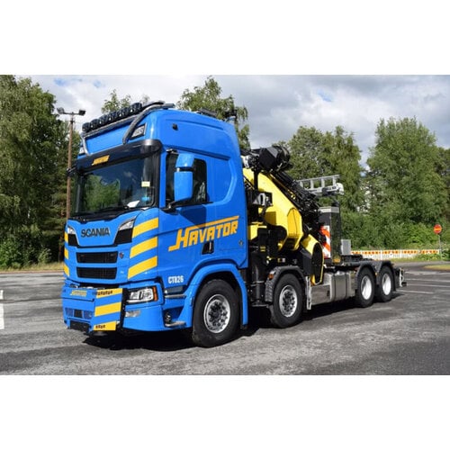 WSI WSI Scania R Highline  8x4 with  palfinger PK 165.002 TEC 7 + jib HAVATOR