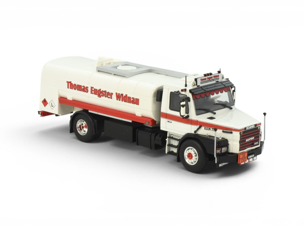 Tekno Tekno Scania 113M Torpedo 4x2 rigid truck with fueltank THOMAS EUGSTER