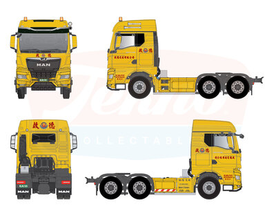 Tekno Tekno MAN TGX GM 6x4 trekker CHI DEH TRANSPORT