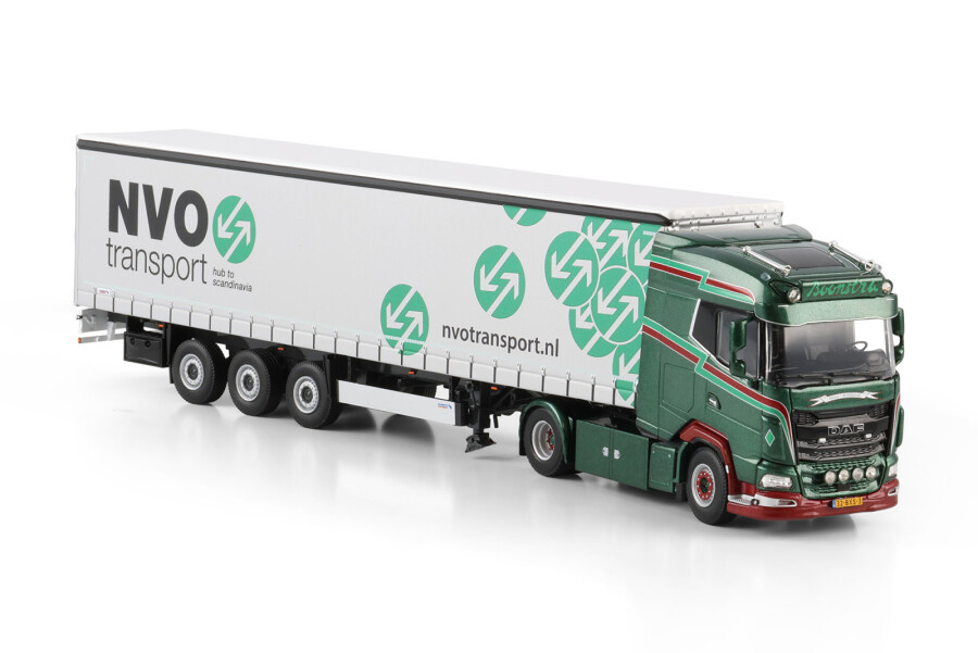 WSI DAF XG 4x2 with 3-axle curtainside trailer BOONSTRA NUIS
