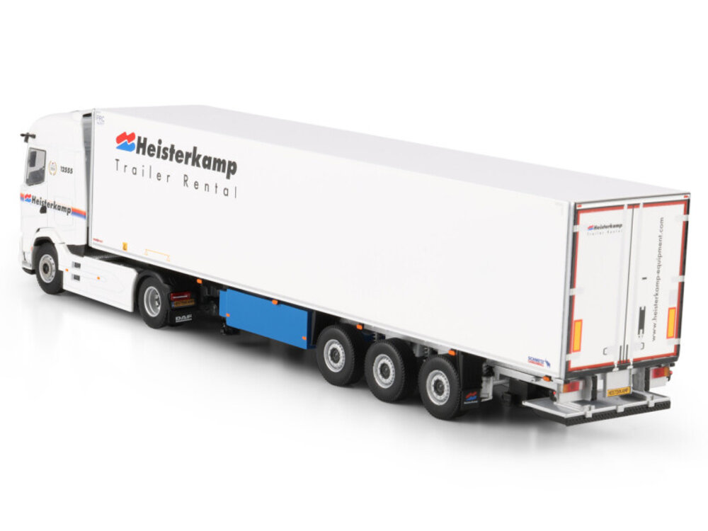 WSI WSI DAF XG+ 4x2 with 3-axle reefer trailer HEISTERKAMP