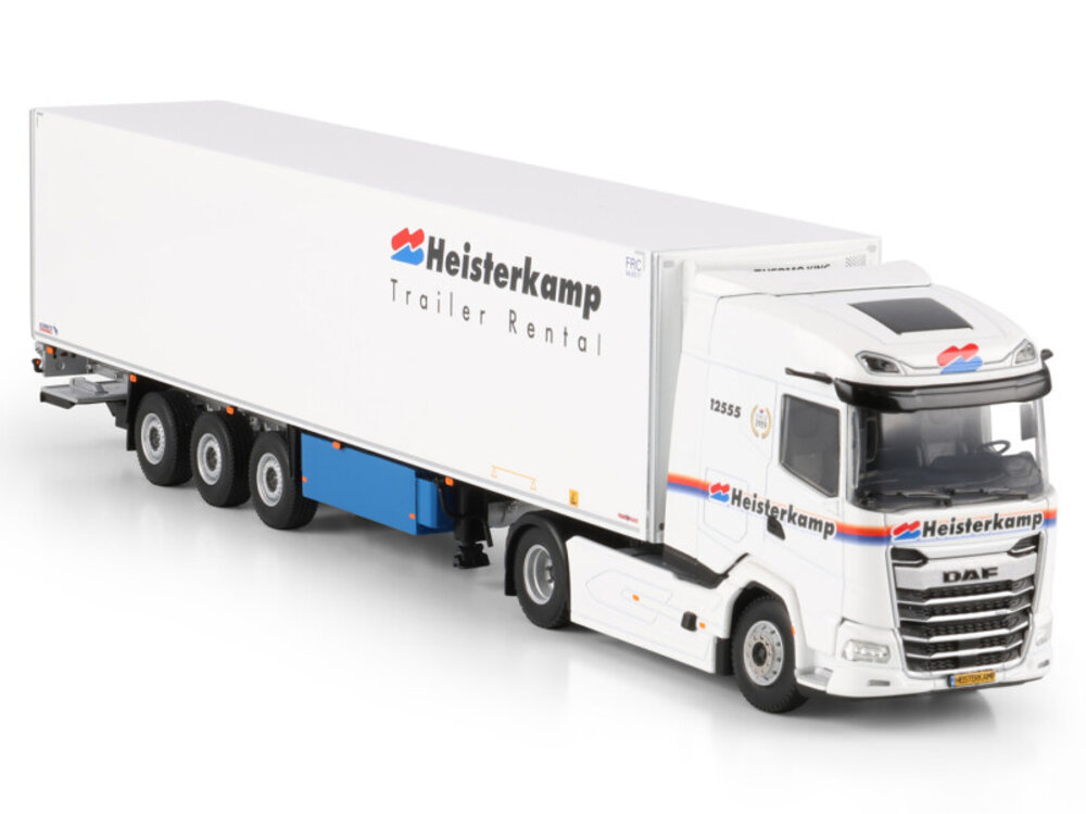 WSI WSI DAF XG+ 4x2 with 3-axle reefer trailer HEISTERKAMP