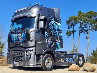 WSI WSI Renault trucks T High Evo 4x2 POPP FAHRZEUGBAU "HULK"