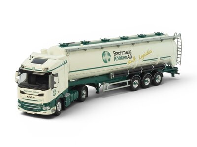 Tekno Tekno DAF XF 4x2 with 3-axle Silo trailer BACHMANN